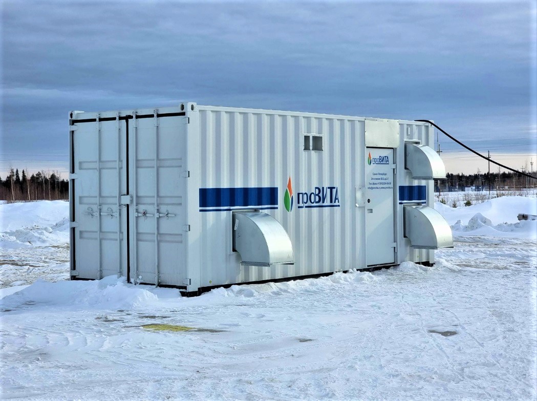 Мобильная кислородная станция Провита для ПАО «Газпромнефть»