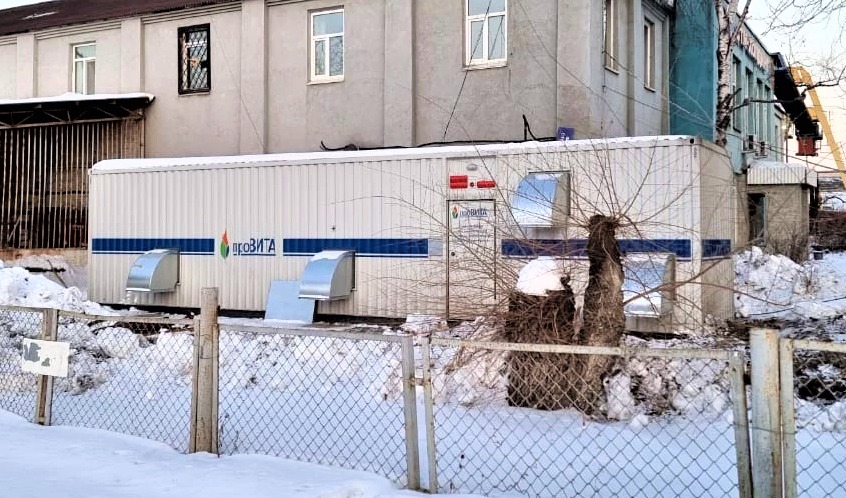 Мобильная кислородная станция «Провита»  для Дальнего Востока
