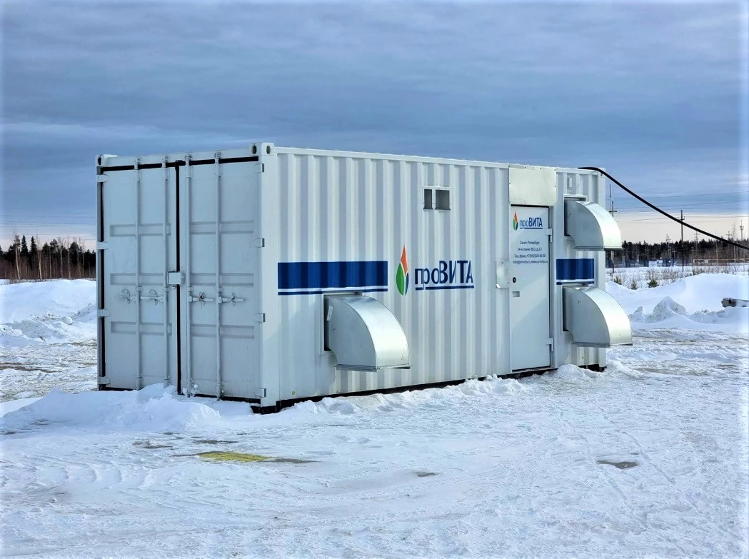Мобильная кислородная станция Провита для ПАО «Газпромнефть»